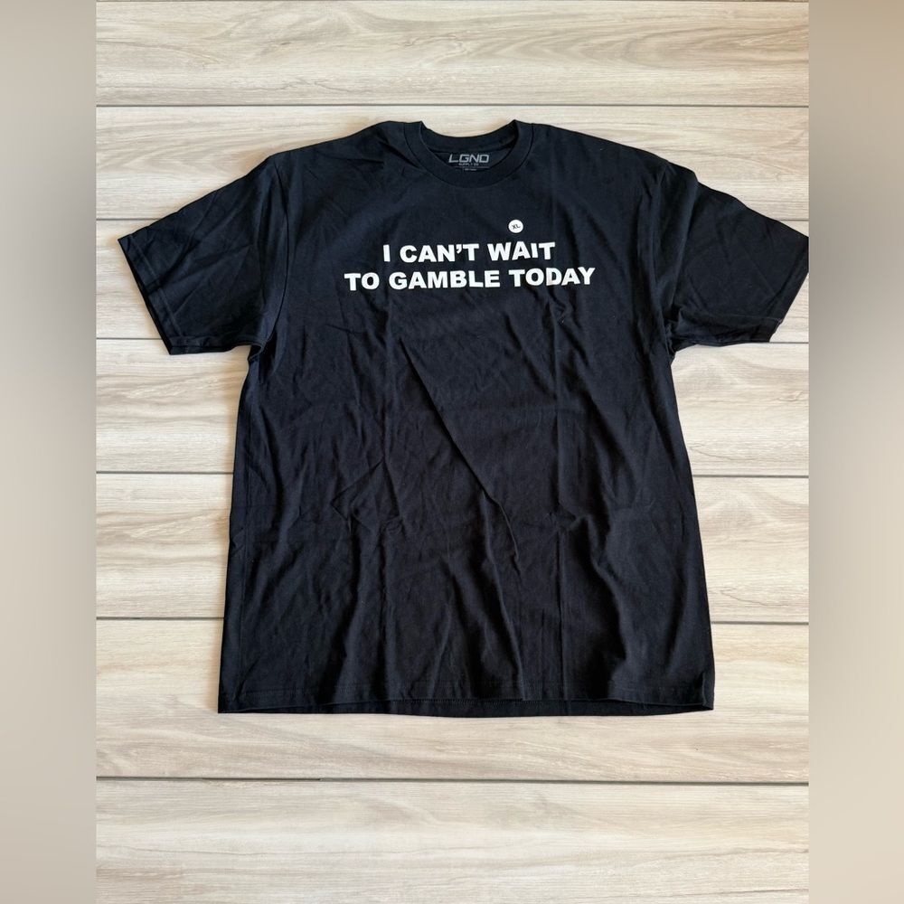 LGND Supply Co Gamble T-Shirt Black XL NWT